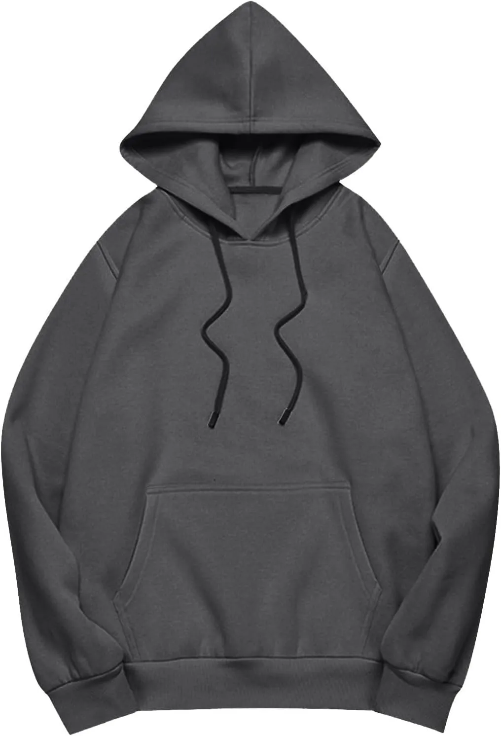 Oversized Hoodie for Women Plus Size Lightweight Fleece Hooded Sweatshirts Drop Shoulder Drawstring Pullover Hoodies