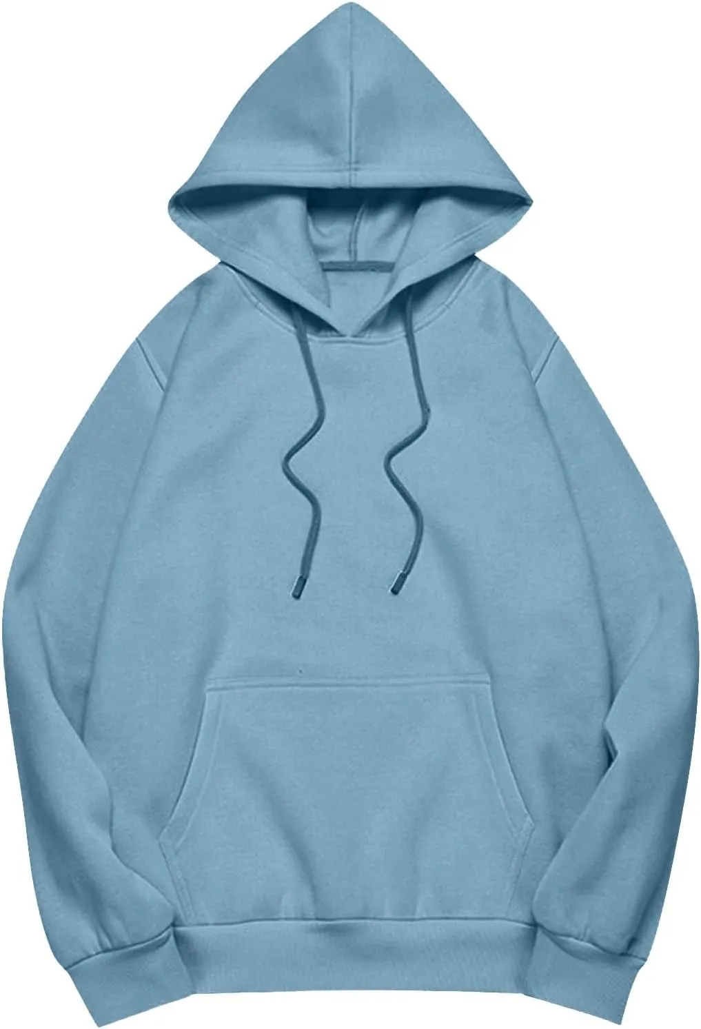 Oversized Hoodies for Women Loose Fit Drop Shoulder Fleece Pullover Sweatshirts Winter Warm Plus Size Hoodie w/Pockets