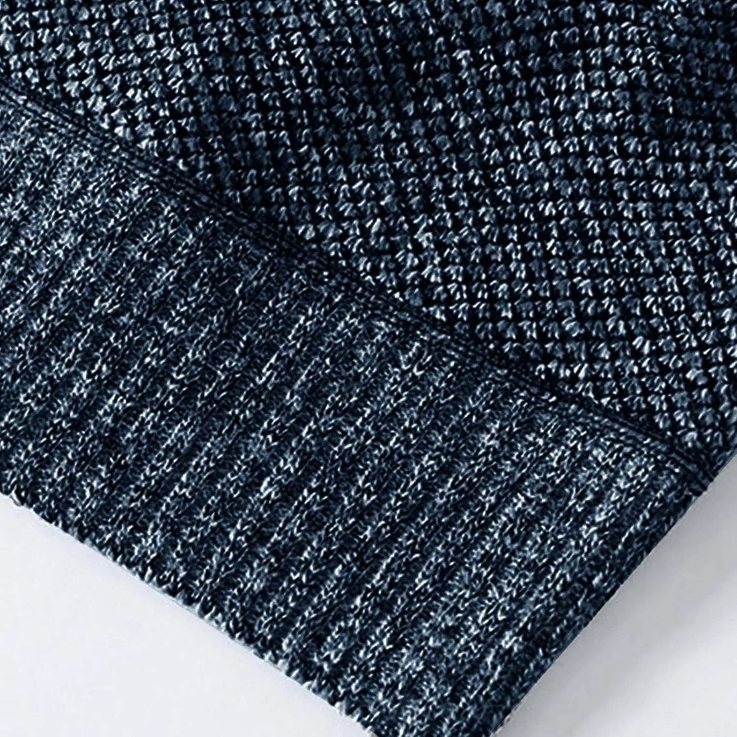 Oversized Knit Sweater for Men Zipper Houndstooth Print Pullover Slim Fit Autumn Fashion Pullover Sweater
