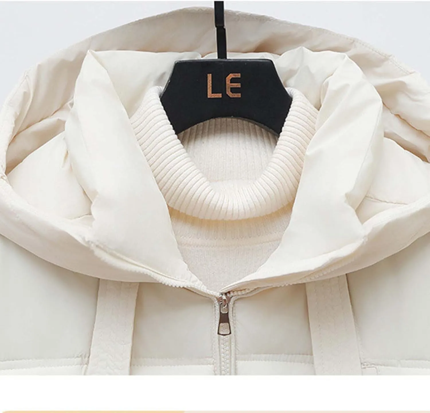 Plus size Thermal Coat for Women Long Length Heavyweight Thicken Down Jackets 2024 Trendy Warm Oversize Puffer Jacket