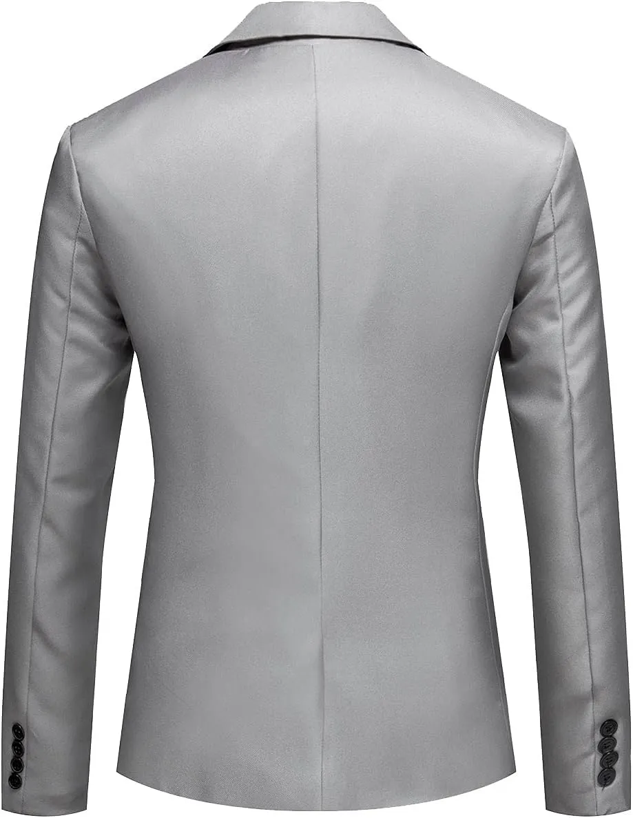 Premium Suit for Men's Fashion Cardigans Blazer Dress Business Tuxedo Slim Dress Coat Jacket for Wedding Party