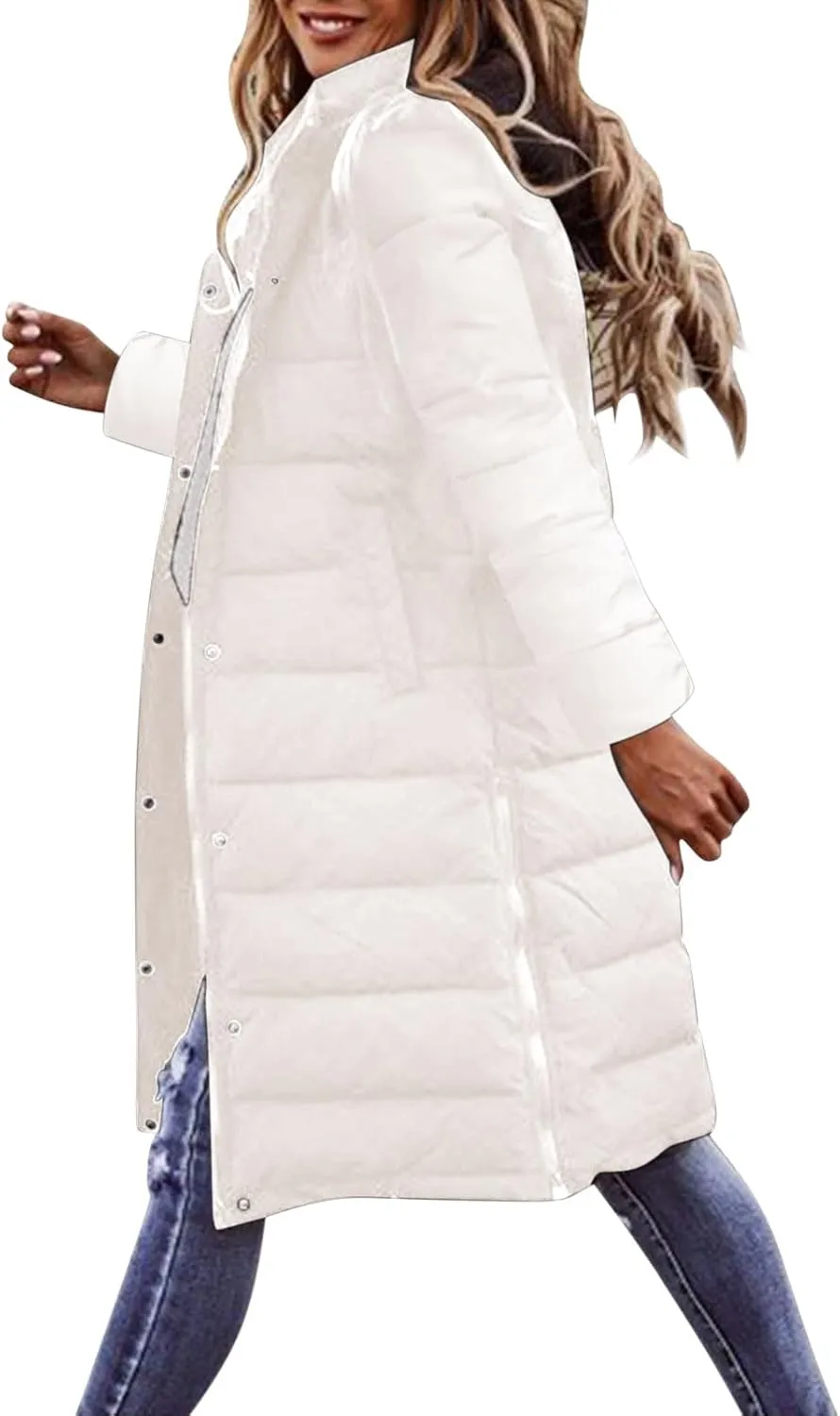 Rain Jacket Women Coat Jackets Zipper Warm Elegant Coat Soft Zipper Pocket Coat Loose Pocket Coat Cotton Coat