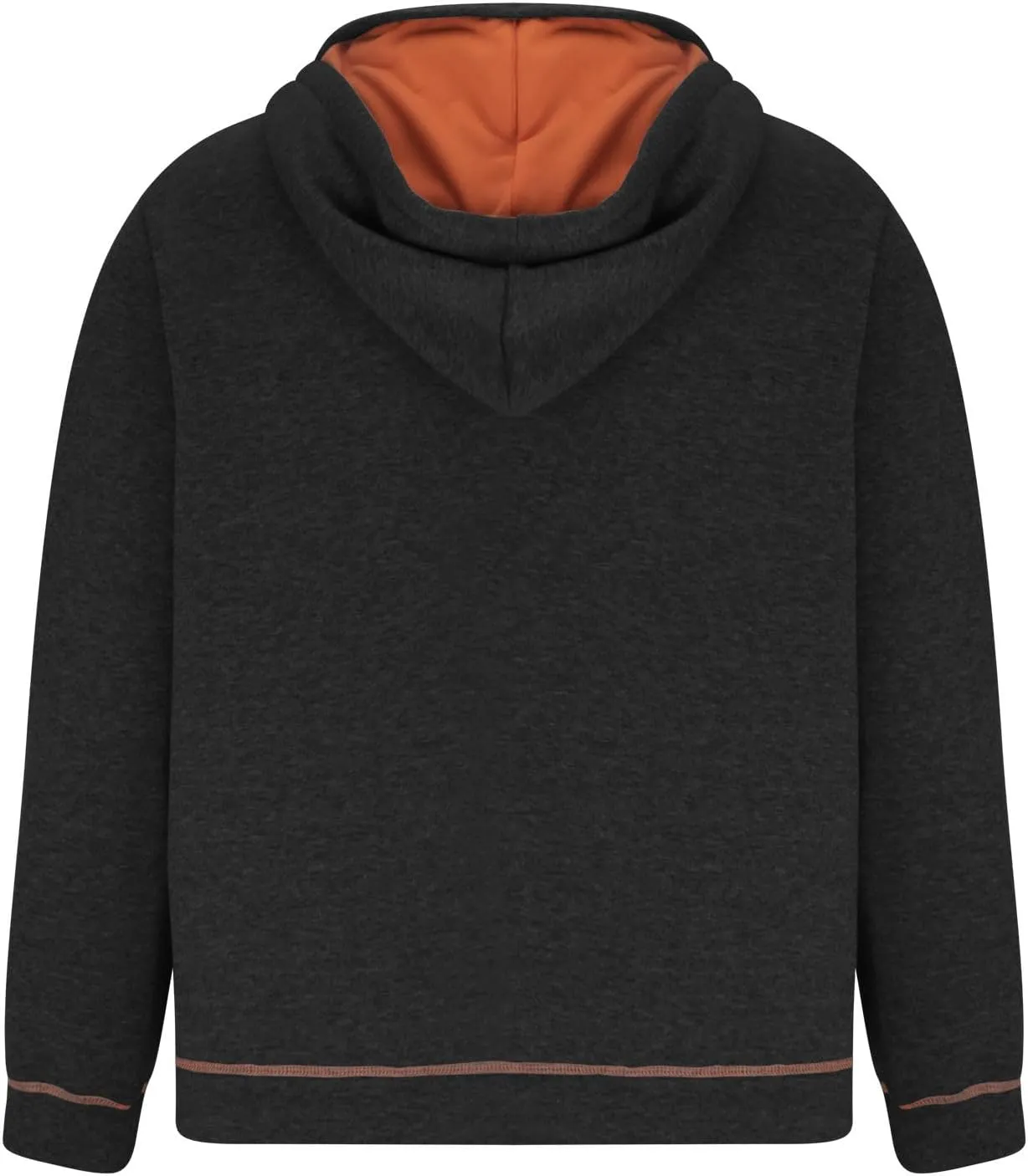 Retro Style Windproof Hooded Sweatshirt, Outdoor Quarter Zip Tactical Jacket Coat, Winter Vintage Sweaters for Men