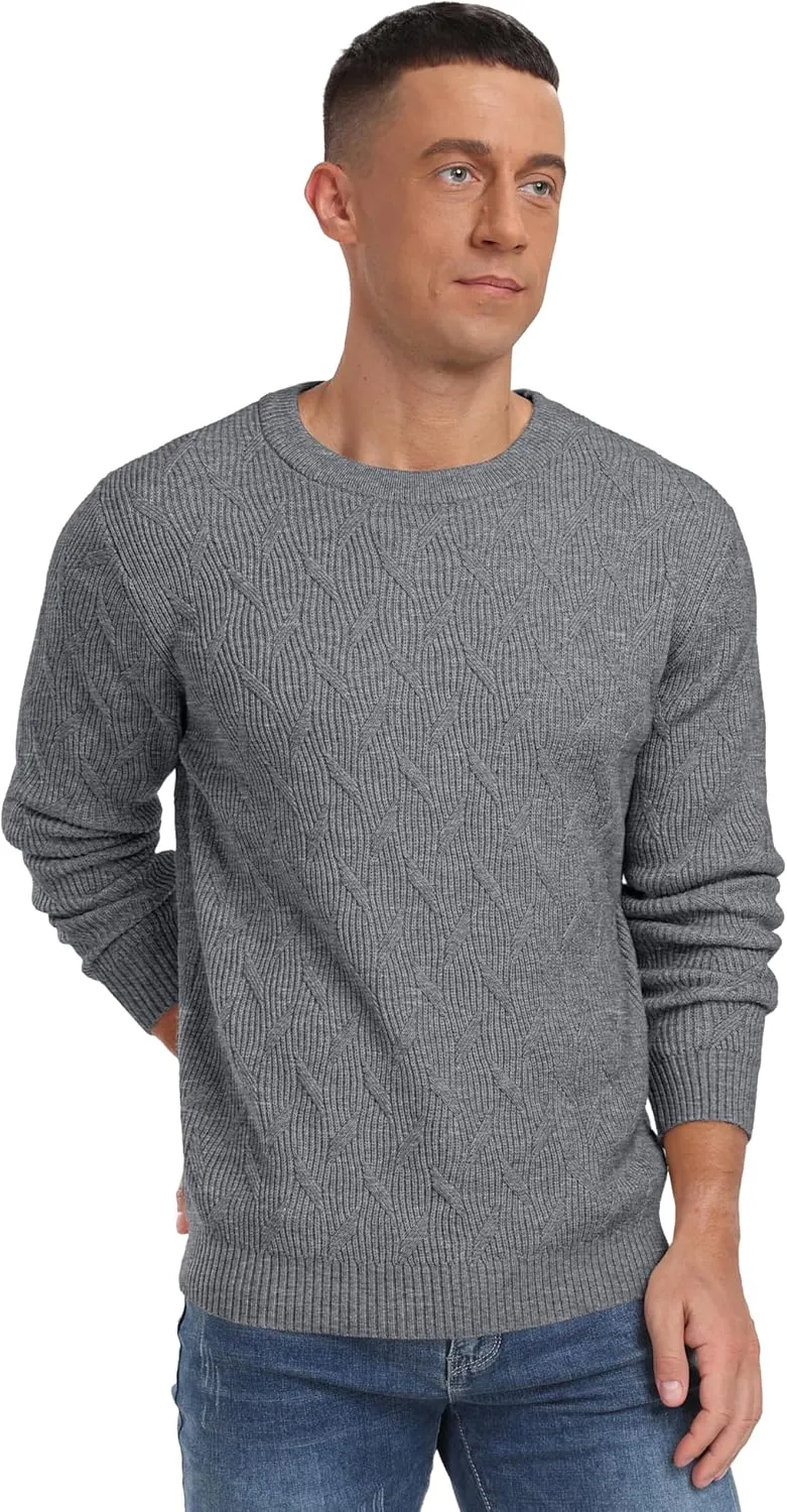 Sailwind Men's Crewneck Pullover Sweater Lightweight Casual Knitted Sweaters