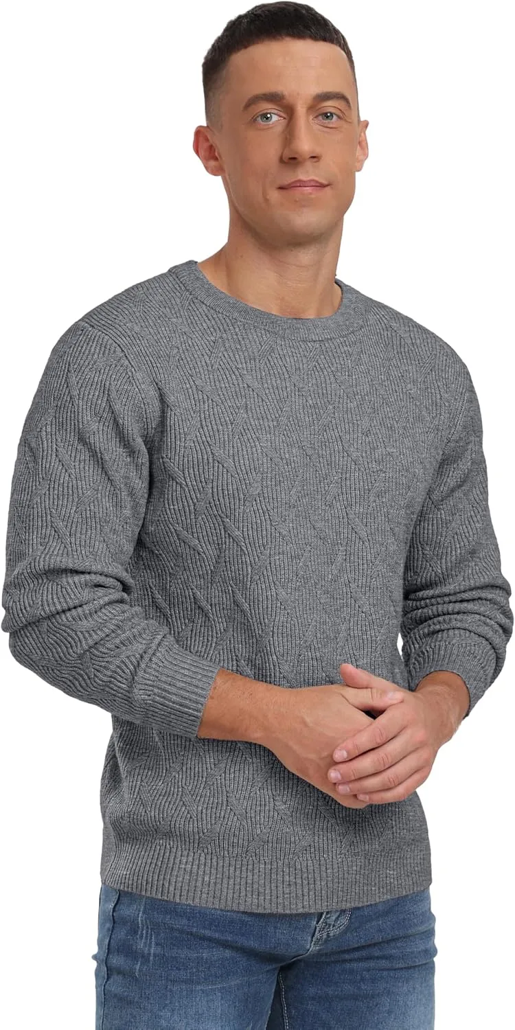 Sailwind Men's Crewneck Pullover Sweater Lightweight Casual Knitted Sweaters