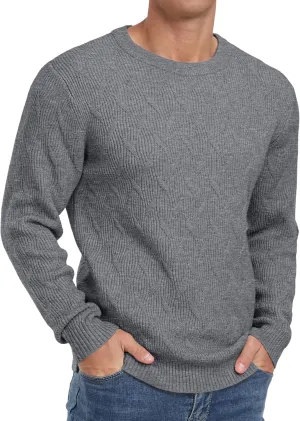 Sailwind Men's Crewneck Pullover Sweater Lightweight Casual Knitted Sweaters