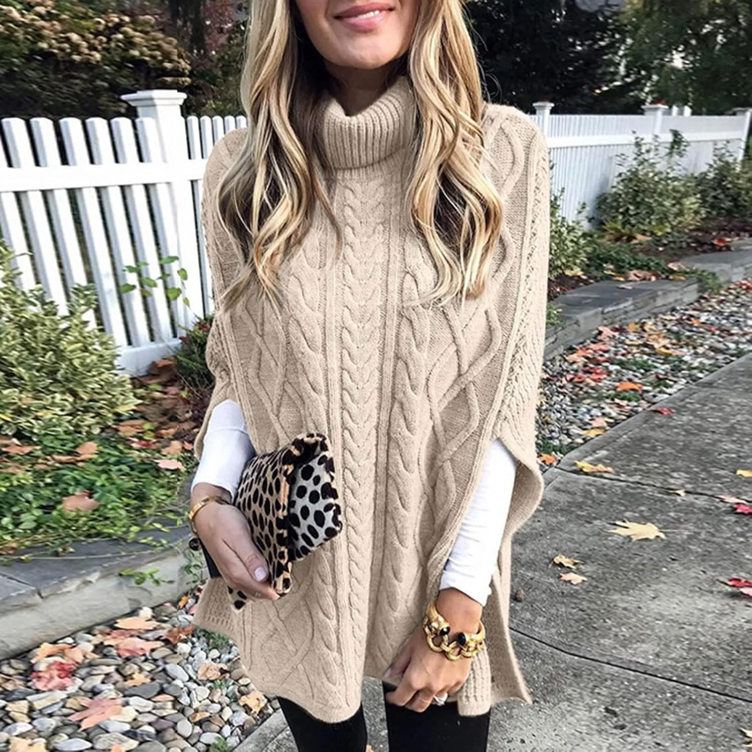 SHAOBGE Womens Sweaters Women's Lightweight Sweatets Ivory Sweaters for Women Sweater Off Shoulder