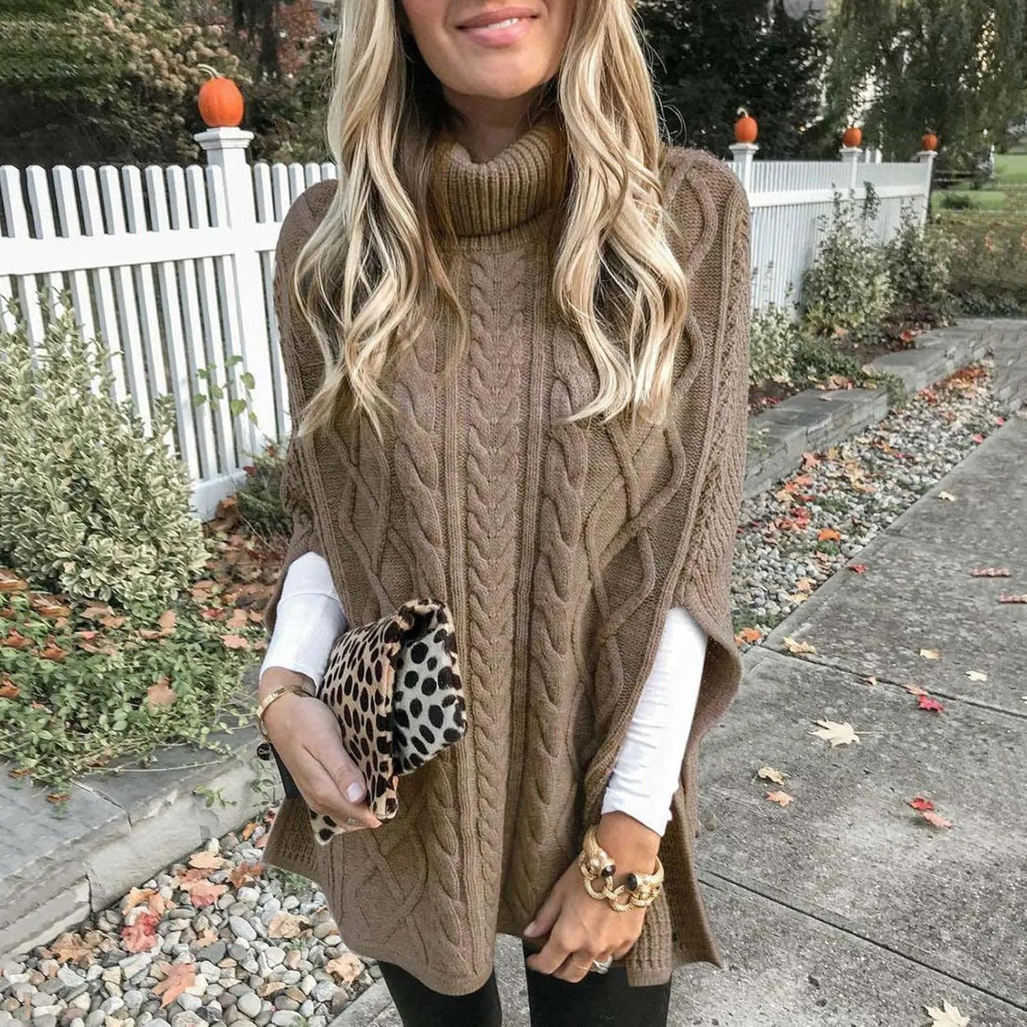 SHAOBGE Womens Sweaters Women's Lightweight Sweatets Ivory Sweaters for Women Sweater Off Shoulder