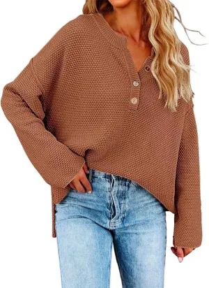 Sweaters for Women Fit Lightweight Long Sleeve Turtleneck Sweater Fall Sweaters Round Neck Oversized Sweater for