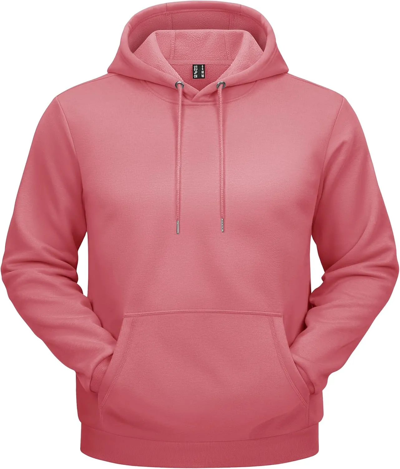 TACVASEN Men's Athletic Hoodies Fleece Lined Sweatshirt Pullover Soft Casual Hooded Sweatshirt with Pocket