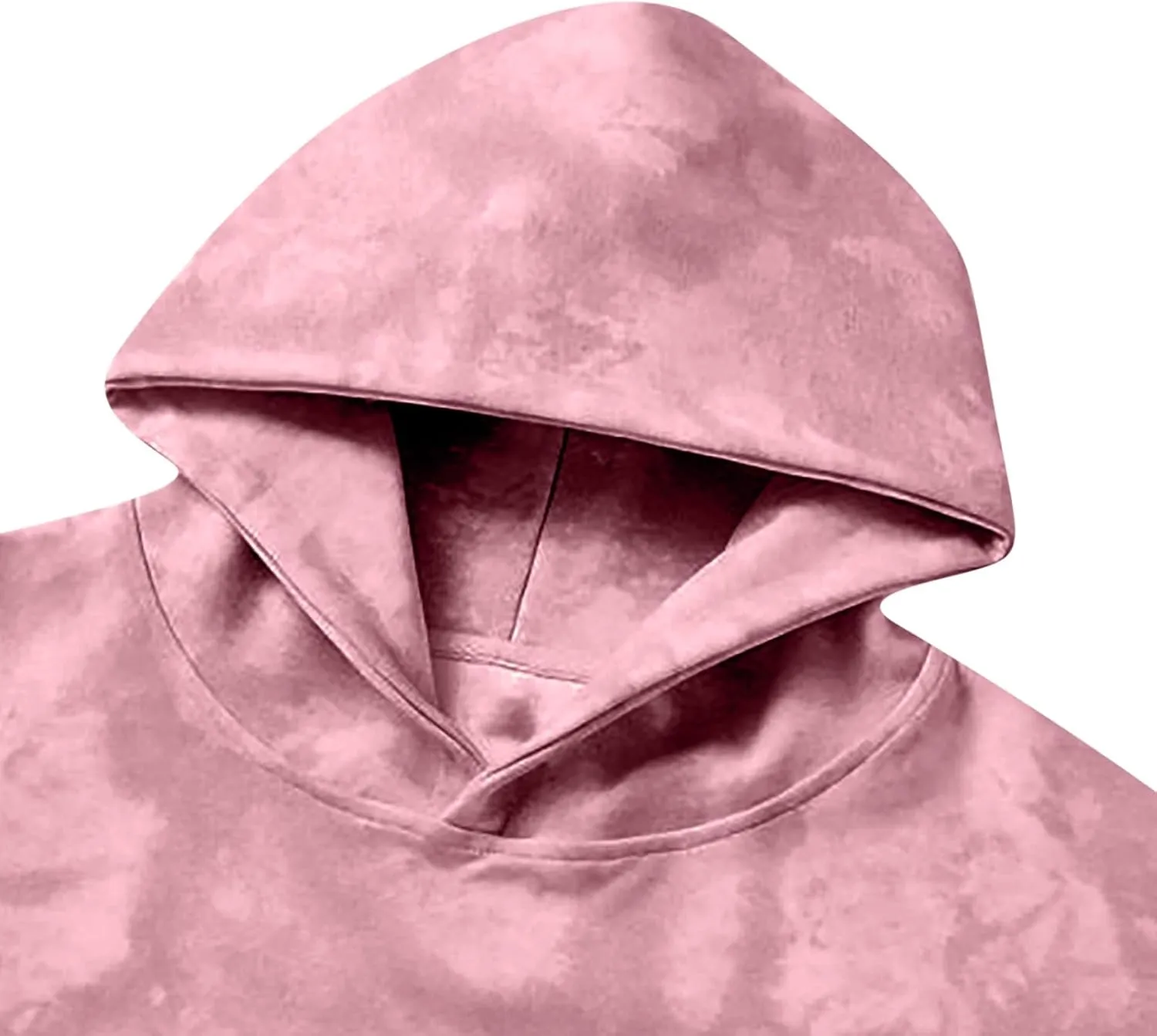 Tie Dye Sweatshirt for Men 2024 Fall Winter Fashion Long Sleeve Hoodies with Pocket Soft Comfy Loose Oversized Tops