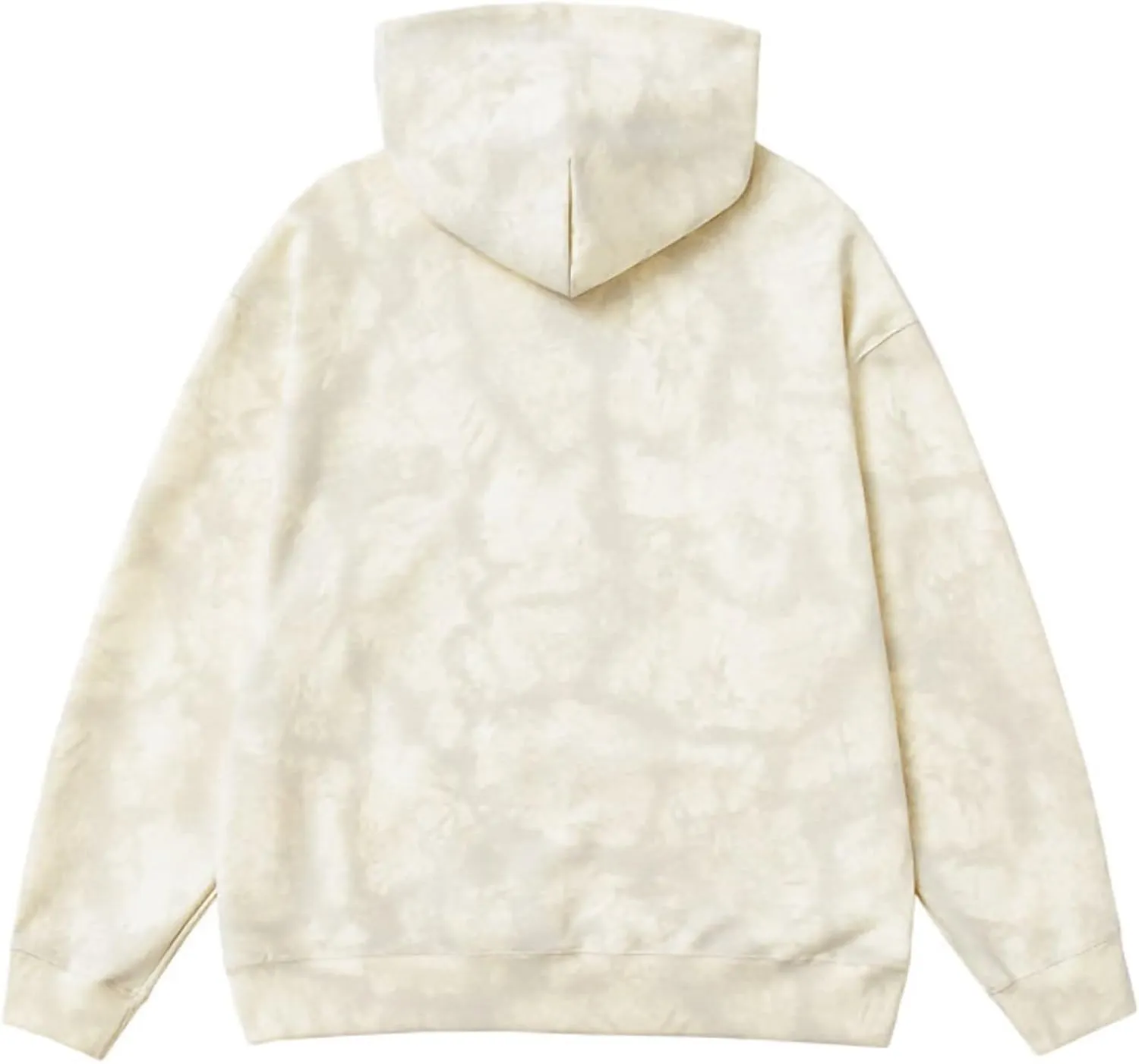 Tie Dye Sweatshirt for Men 2024 Fall Winter Fashion Long Sleeve Hoodies with Pocket Soft Comfy Loose Oversized Tops