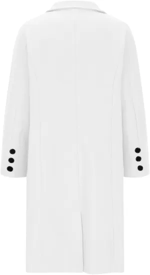 Winter Coats for Women Wool Blend Trench Coats Trendy Single-Breasted Long Peacoat Lounge Soild Office Work Blazers