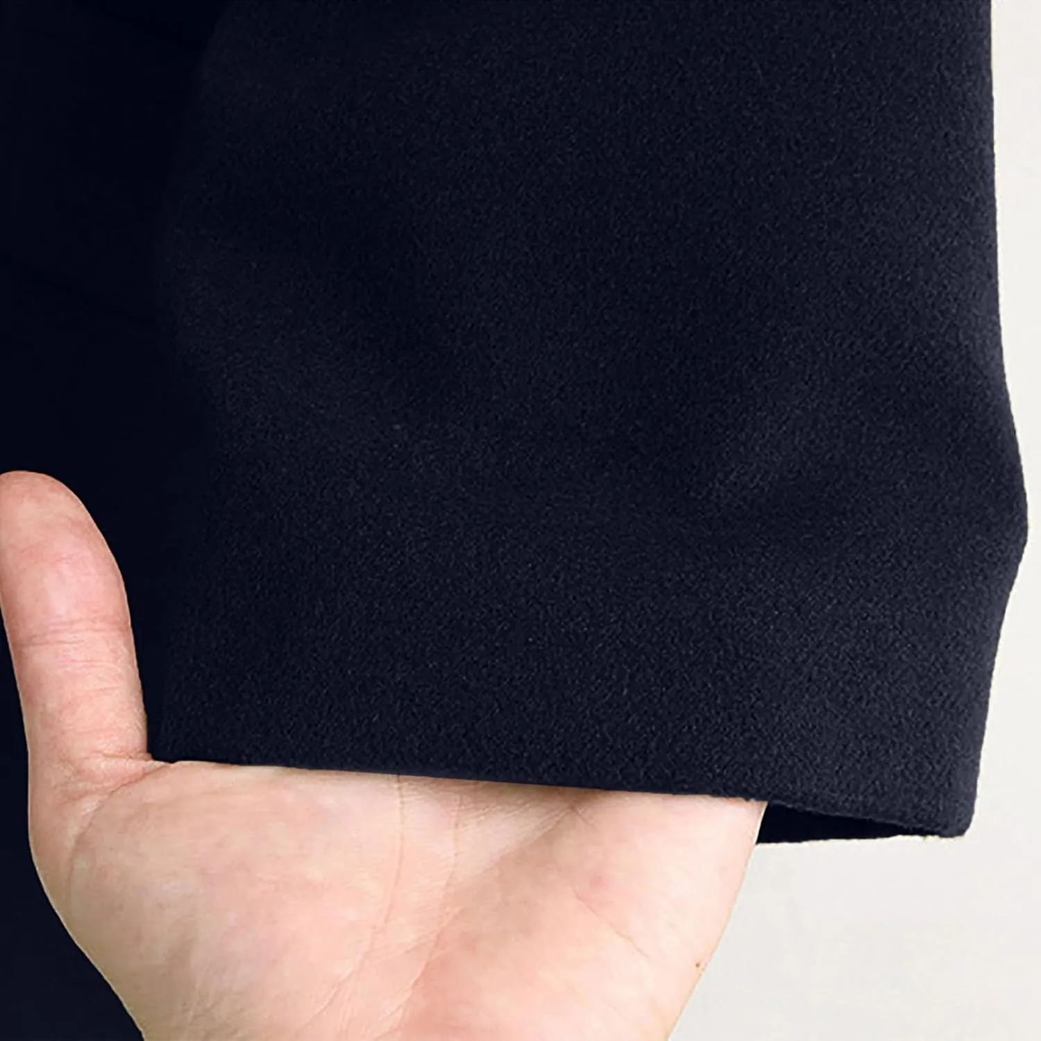 Winter Wool Coats for Women Casual Notch Lapel Single-Breasted Trench Coat Fall Winter Warm Peacoat With Pockets