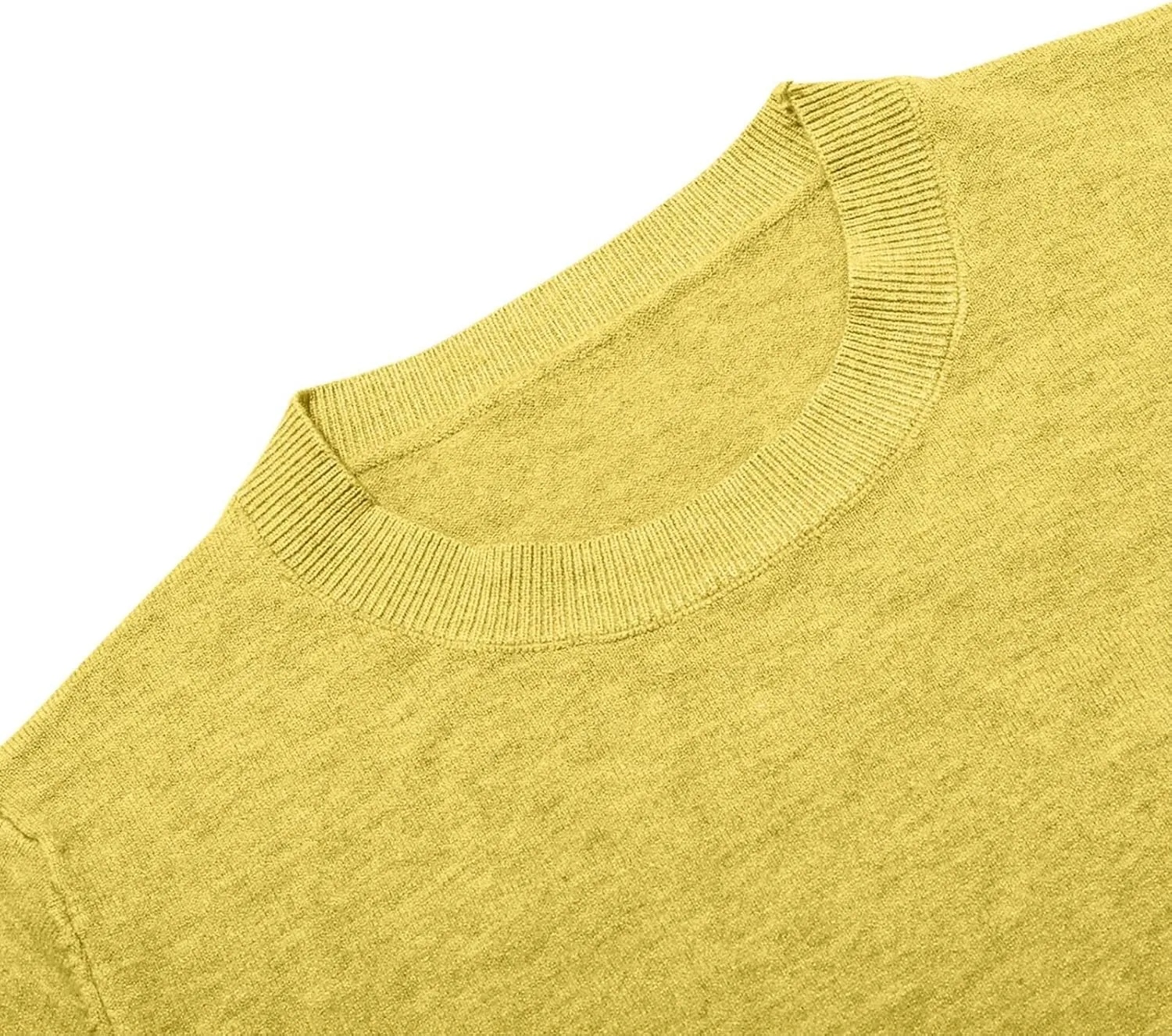 Women Cropped Pullover Sweatshirt Solid Crewneck Long Sleeve Knitted Pullover Sweater Casual Loose Fit Outfits