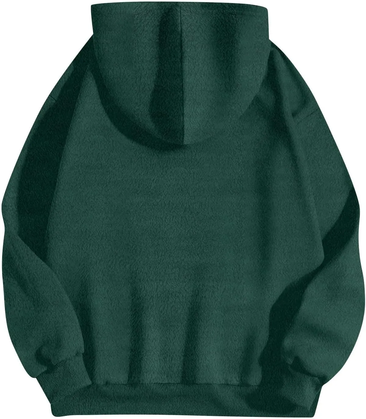 Women Winter Hoodies Zip Up Fleece Warm Sweatshirts Jacket Drawstring Long Sleeve Fleece Lined Hoodie Sweatshirt