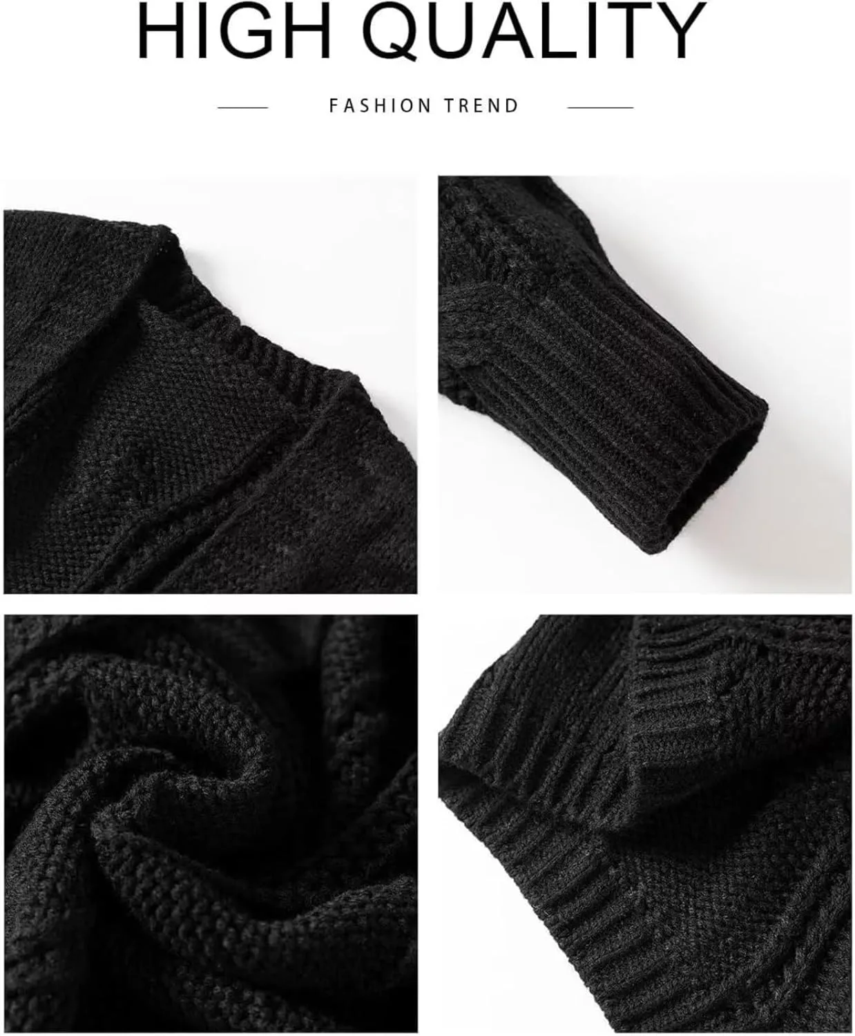 Women's Cardigan Sweaters Open Front Knitted Long Cardigans 2024 Fall Fashion Oversized Casual Sweater with Pockets