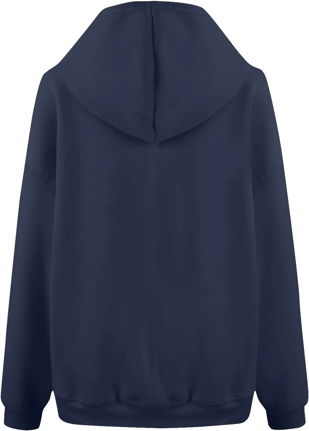 Women's Casual Oversized Hoodie Soft Fleece Pullover With Kangaroo Pocket, Perfect For Everyday