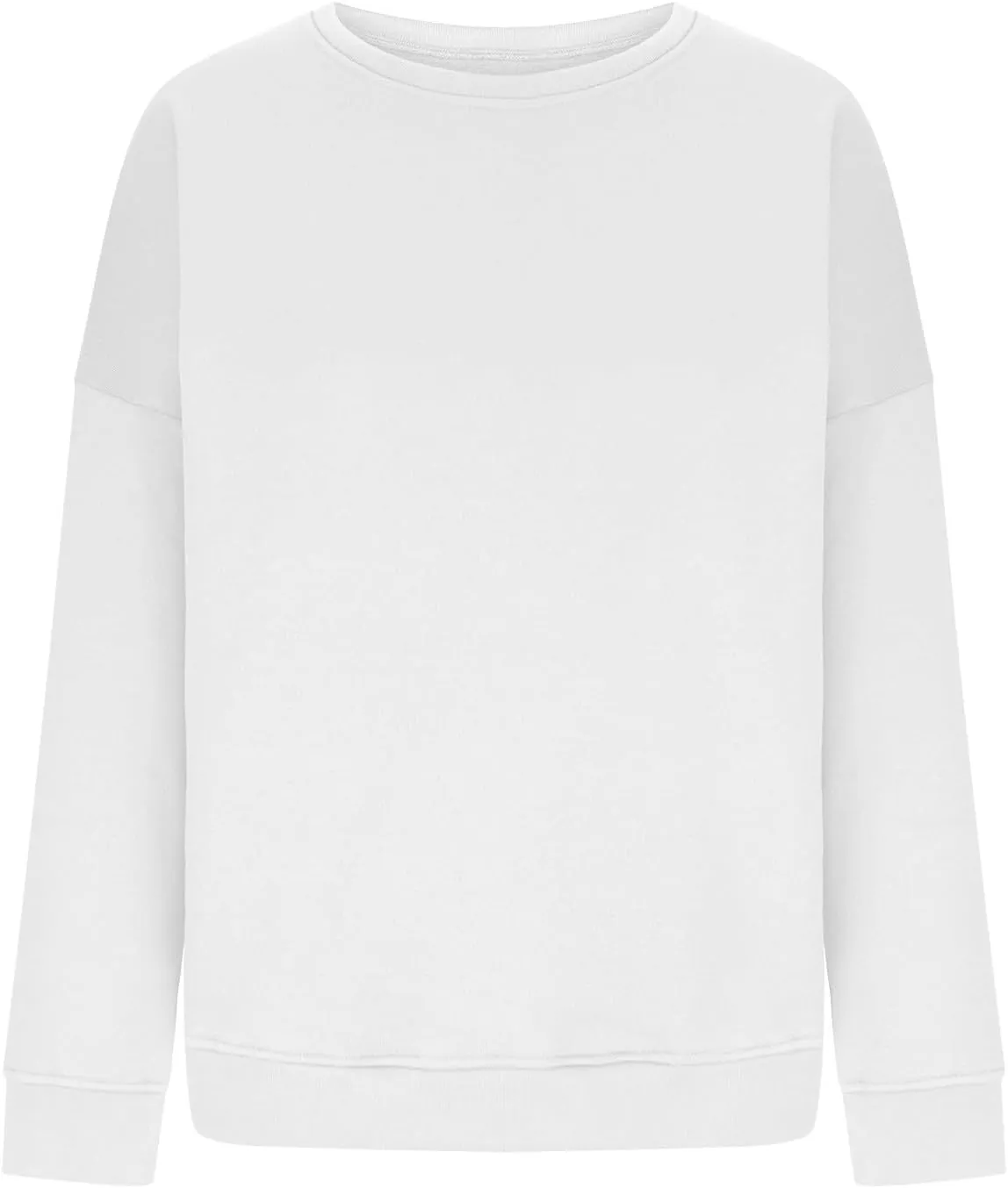 Womens Crewneck Sweatshirt Fall Fleece Oversized Sweatshirt for Women Loose Fit Long Sleeve Pullover Sweaters