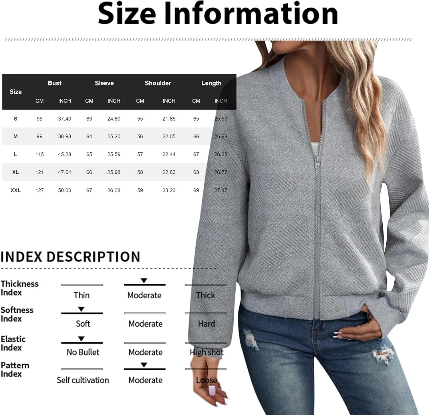 Womens Fashion 2024 Long Sleeve Zip Up Cardigan Sweatshirts Casual Cropped Pullover Jackets With Pockets