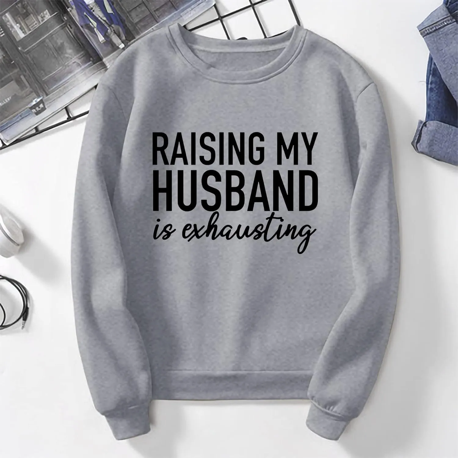 Women's Fashion Sweatshirt Letter Print Long-sleeved Hooded Sweatshirt Casual Soft And Temperament Blouse Pullover