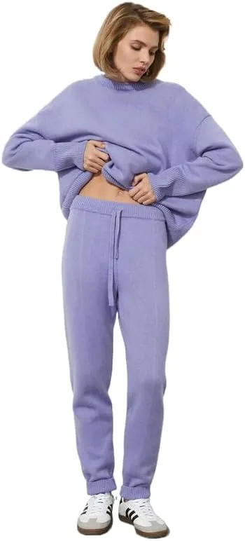 Women's Lightweight Soft Petite Crewneck Lightweight Solid Plain Sweaters Fall Winter Pullover Jumper Tops