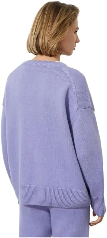 Women's Lightweight Soft Petite Crewneck Lightweight Solid Plain Sweaters Fall Winter Pullover Jumper Tops