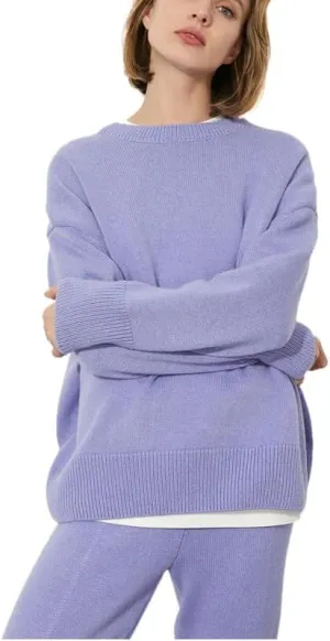 Women's Lightweight Soft Petite Crewneck Lightweight Solid Plain Sweaters Fall Winter Pullover Jumper Tops