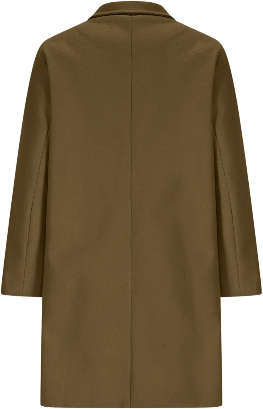 Womens Long Coat Classic Open Front Zip Up Casual Winter Wool Blend Over Pea Coats 2024 Fashion Solid Long Jackets