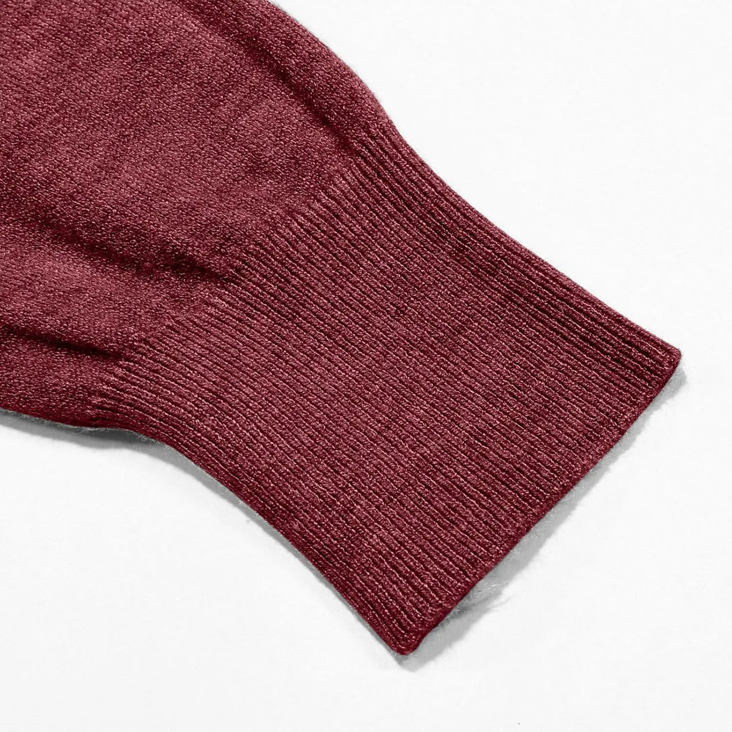 Women's Loose Pullover Sweaters 2024 Fall Winter Clothes Crew Neck Slouchy Long Sleeve Casual Knitted Tops