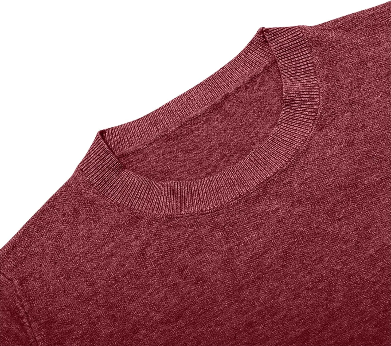 Women's Loose Pullover Sweaters 2024 Fall Winter Clothes Crew Neck Slouchy Long Sleeve Casual Knitted Tops