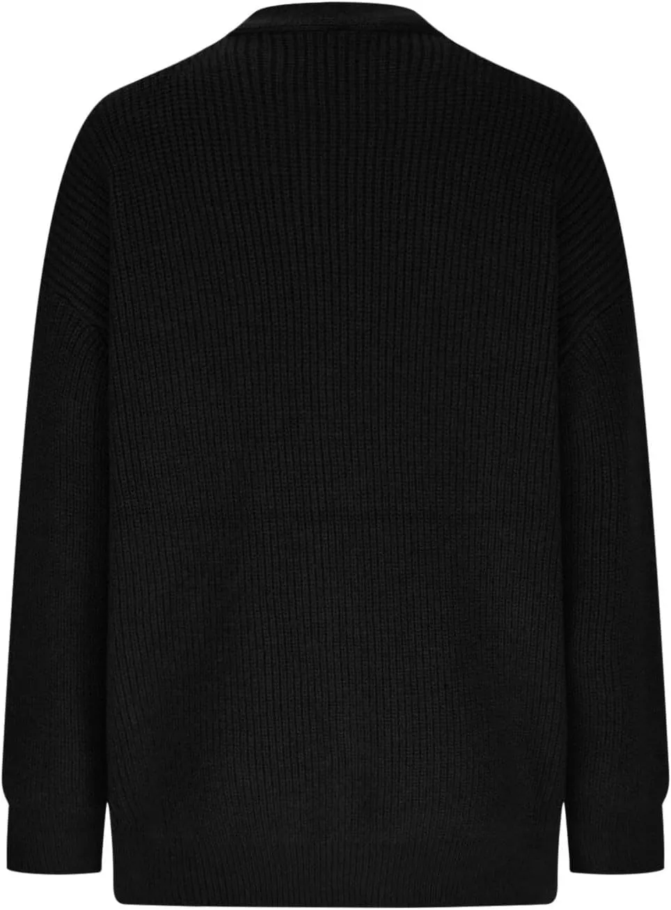 Women's Oversized Cable Knit Sweaters Long Sleeve Button up Chunky Cardigan Casual Fashion Outwear