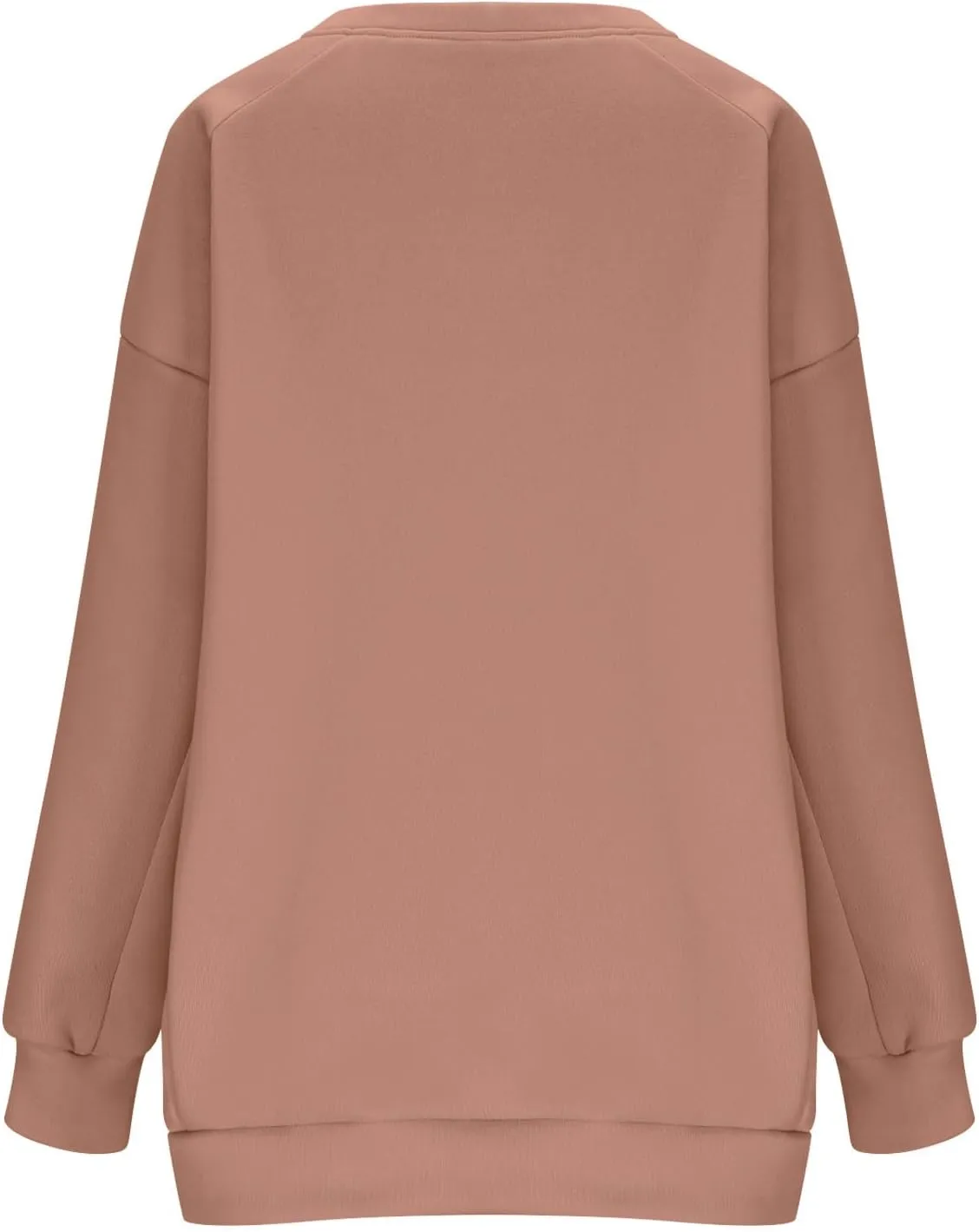 Womens Oversized Crewneck Sweatshirts Long Sleeve High Low Pullover Tops Fall Fashion Tops Winter Comfy Clothes 2024