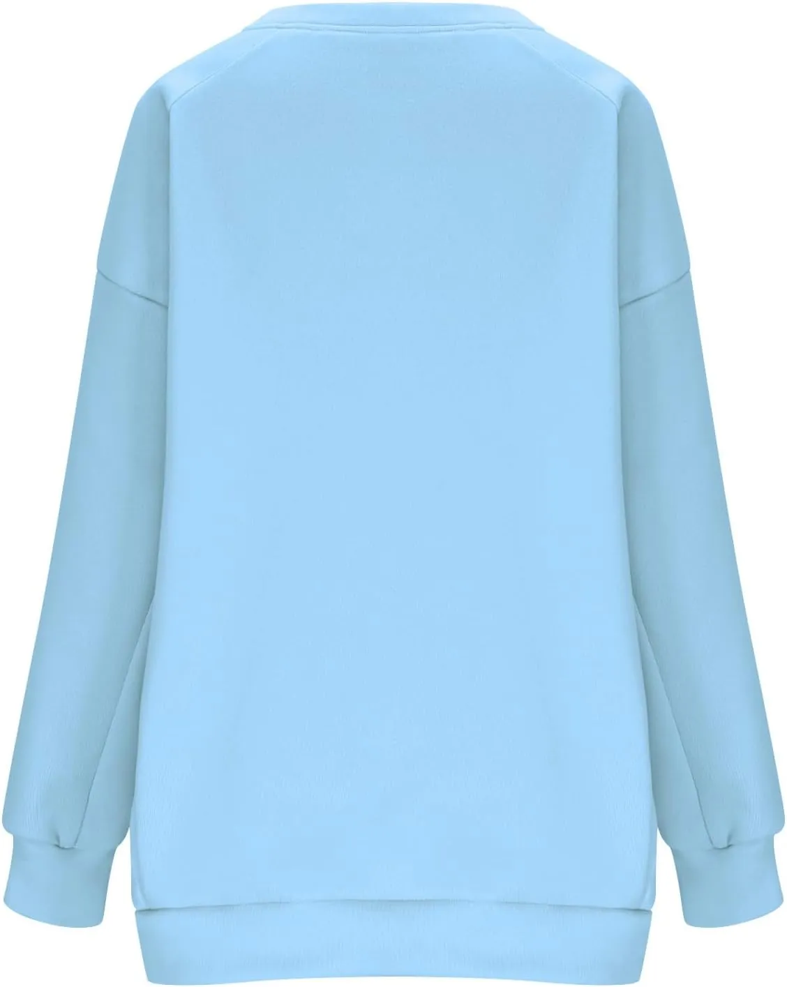 Womens Oversized Crewneck Sweatshirts Long Sleeve High Low Pullover Tops Fall Fashion Tops Winter Comfy Clothes 2024