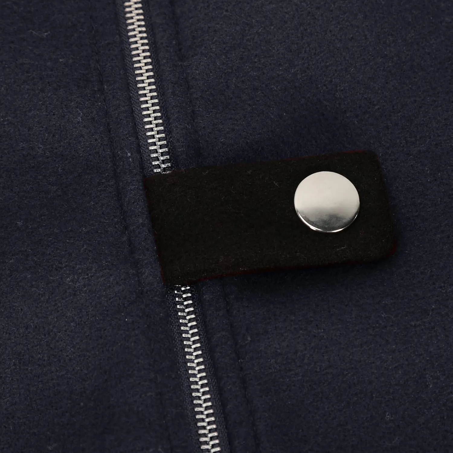 Womens Plus Size Peacoat Jacket Wool Blend Jacket Stand Collar Zip Up Jacket Loose Coat Batwing Long Sleeve Cardigan