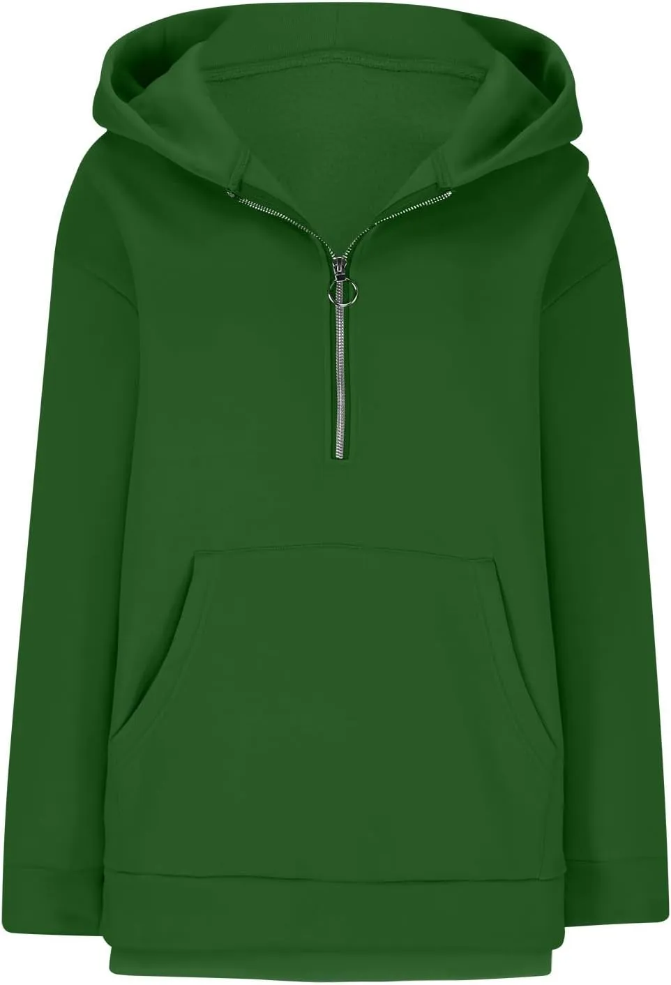 Womens Sweatshirts Half Zip Cropped Pullover Thumb Hole Fleece Quarter Zipper Hoodies Fall Outfits Sweatshirt