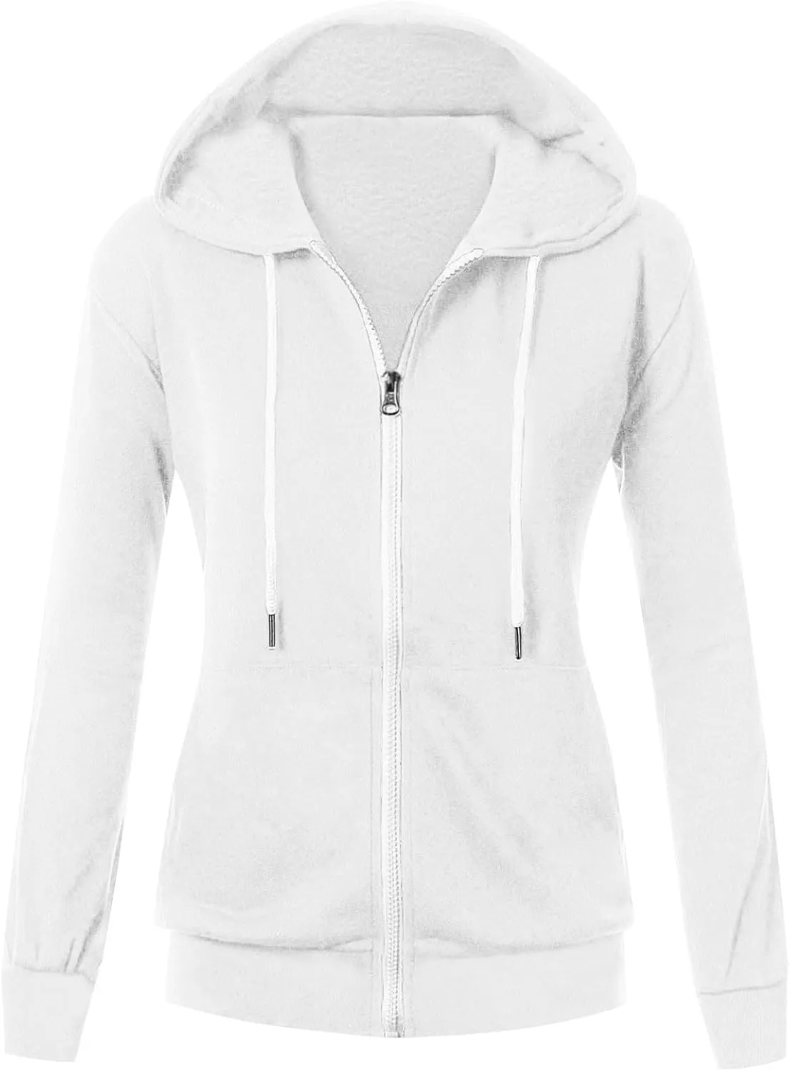 Womens Zip Up Hoodie Cropped Sweatshirts Thumb Hole Fleece Jackets Cropped Comfort Fall Loose Outfits Loose Outfits