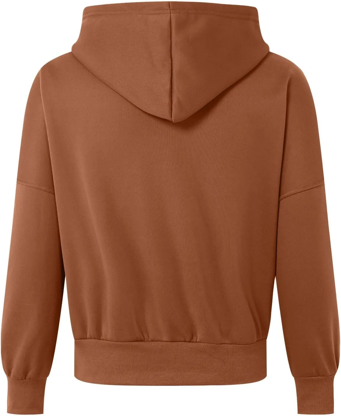 Womens Zip Up Hoodies Cropped Long Sleeve Sweatshirt Fleece Y2k Hooded Jacket 2024 Trendy Fall Winter Clothes