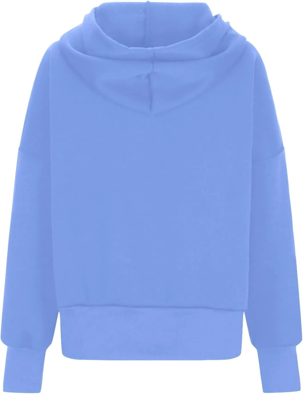 Womens Zip Up Hoodies Oversized Crop Sweatshirt Casual Fleece Hooded Jacket Fall Fashion 2024 Trendy Winter Clothes