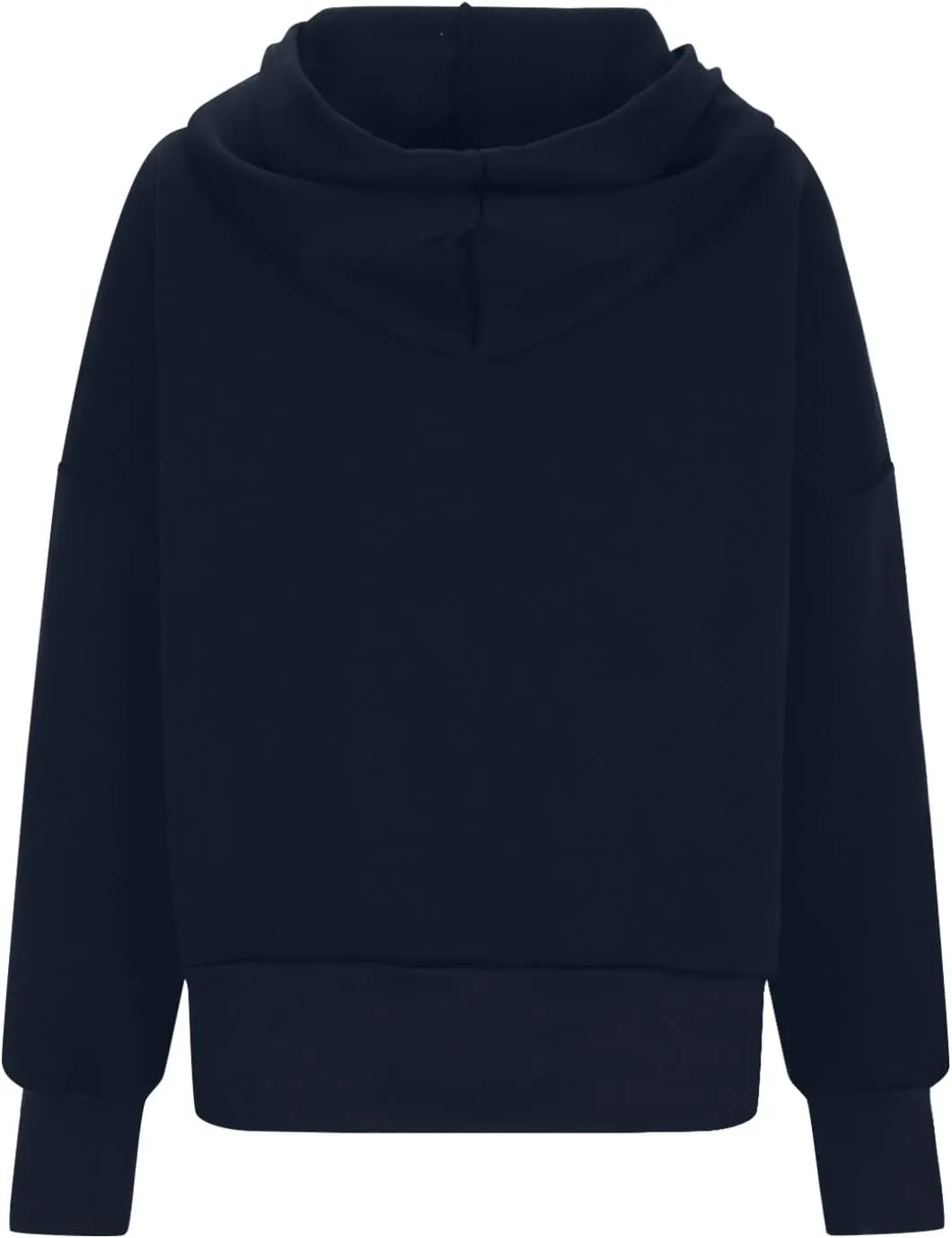 Womens Zip Up Hoodies Oversized Crop Sweatshirt Casual Fleece Hooded Jacket Fall Fashion 2024 Trendy Winter Clothes