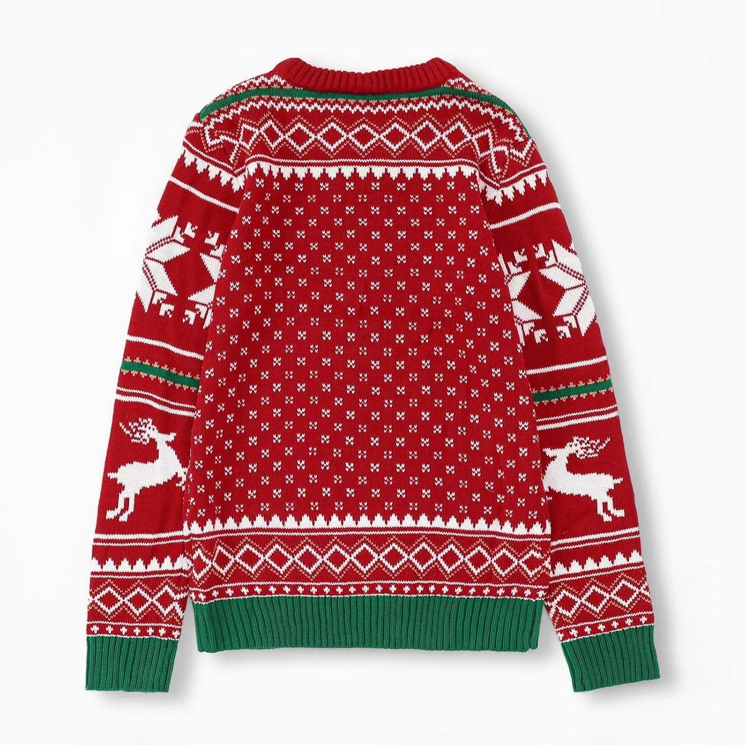 WYTong Women Christmas Sweaters Santa Printed Knitted Sweater Casual Lightweight Pullover Funny Xmas Sweaters