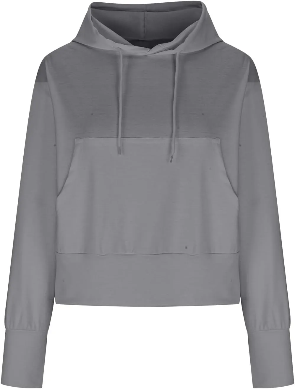 Y2k Sweatshirts for Women,Cropped Pullover Hoodies for Teen Girl,Casual Long Sleeve Hooded Sweatshirt with Pocket