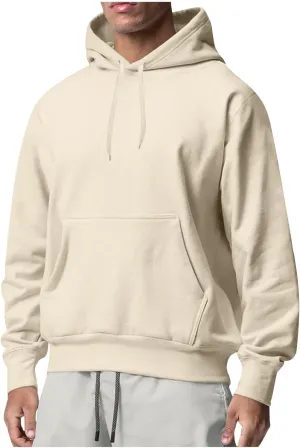 Ymosrh Men's Hoodie Casual With Pockets Long Sleeve Sweatshirt Sports Hooded Men's, S-3XL