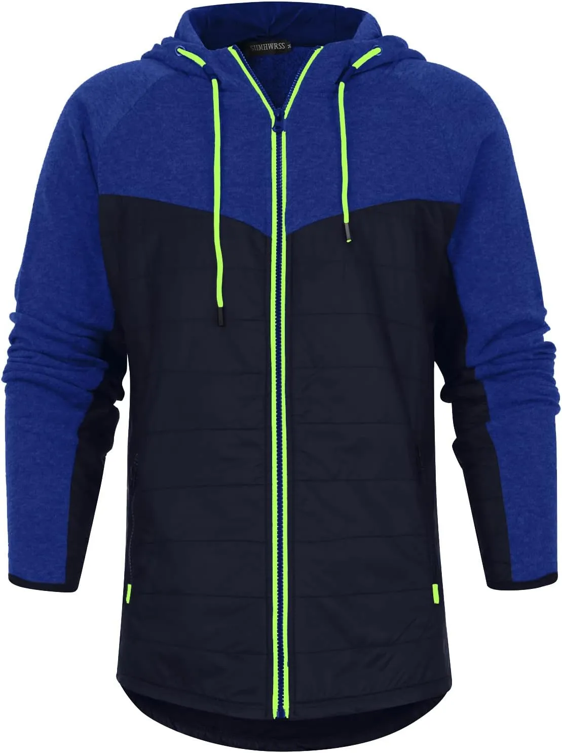 Ymosrh Mens Jackets Casual Camouflage Sports Sweatshirt Long Sleeve Zipper Hooded Jacket Coat Light Rain Jacket