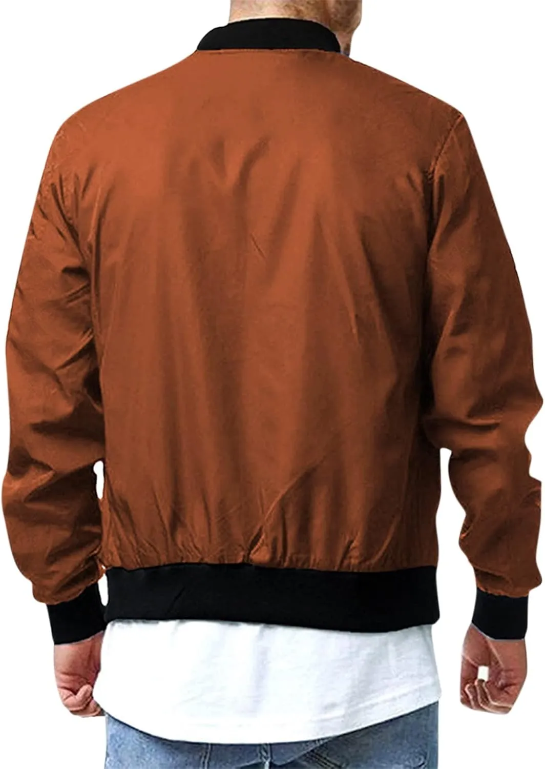 Ymosrh Mens Jackets Casual Stylish Fall Causal Softshell Windbreaker Coat Outerwear Coats and Jackets Plus Size
