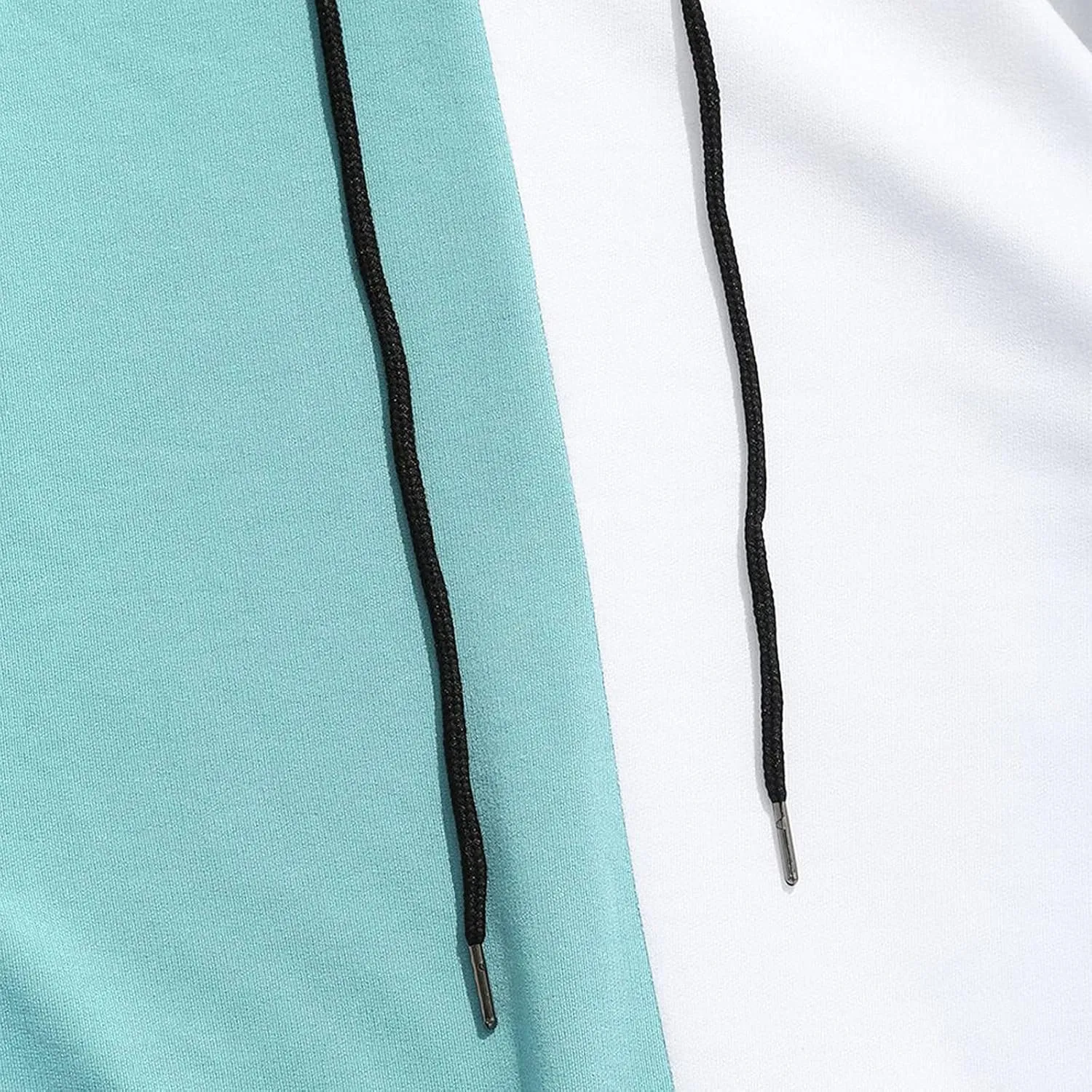Ymosrh Men's Novelty Hoodies Sweatshirt Long Sleeve Color Block Hoodie Pullover Sweaters, S-2XL