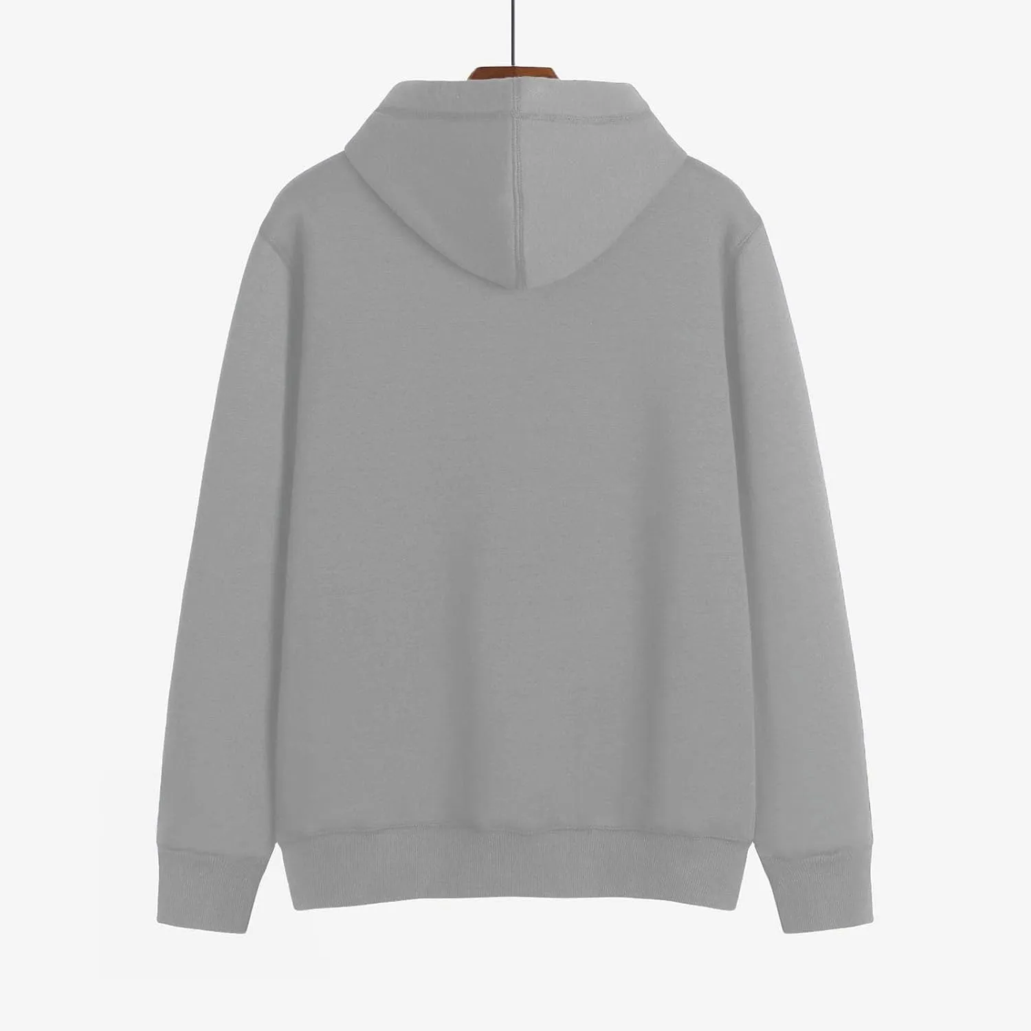 Ymosrh Men's Sweatshirts Casual Zip Up Hoodie Drawstring Long Sleeve Fleece Lined Hooded Sweatshirt, M-4XL