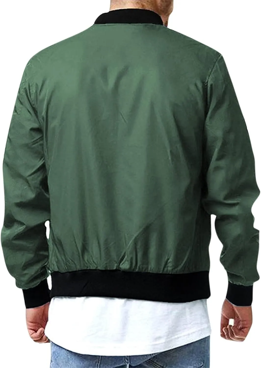 Ymosrh Winter Jackets for Men Jacket Spring Fall Causal Softshell Windbreaker Coat Outerwear Mens Fashion Jackets