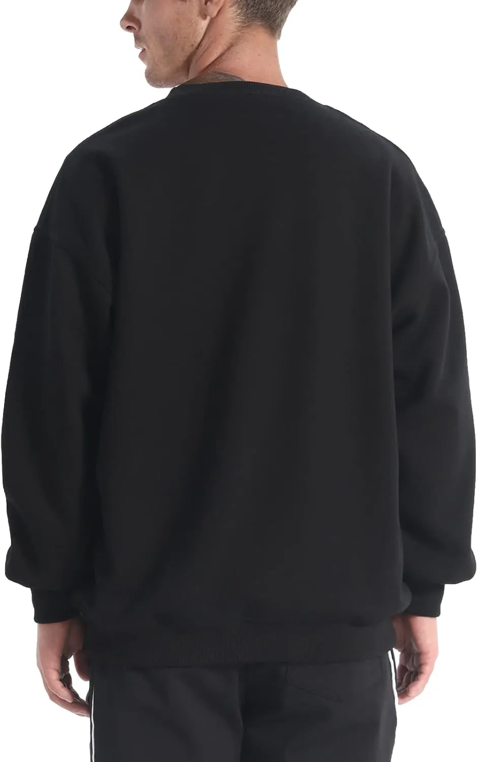 ZENWILL Men's Pullover Sweatshirts Casual Outdoor Workout Athletic Cotton Blend Crewneck Sweatshirt men
