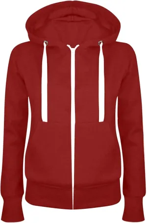 Zip Up Hoodie Women Casual Hoodie Long Sleeve Lightweight Loose Drawstring Hooded Sweatshirt 2024 Fall Trendy Clothes